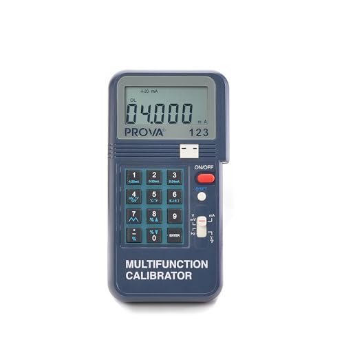 Taiwan Quality PROVA 123 Multifunction Calibrator High Accuracy 1?A Resolution Process Calibrator Signal Generator 4-20mA Loop 0-12V Frequency Temperature Calibrator K, J, E, T Types of Thermocouple