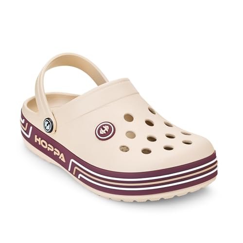 Image of Hoppa Trio Clogs for Men, Extra Soft EVA Moulded Slip-On Clogs | Lightweight, Cushioned, Water-Resistant & Non-Slip | Everyday Casual Footwear
