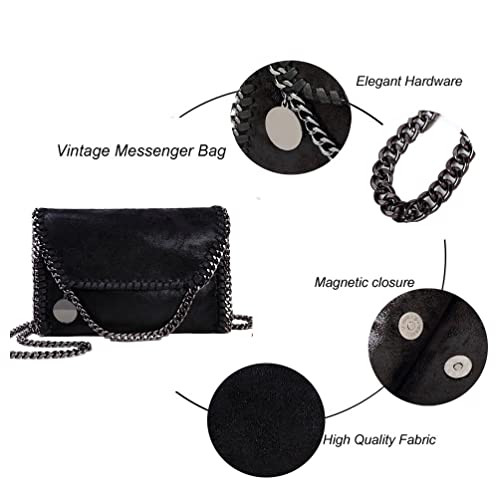 Image of Beatfull Designer Chain Shoulder Purse for Women Soft Leather Quilted Clucth Fashion Message Crossbody bag