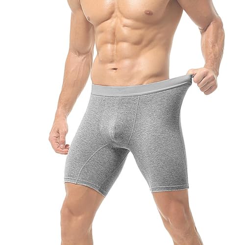 Evankin Men Underwear Boxer Brief Sexy U Convex Pounch Mid Waist Stretch Cotton Underpants Breathable Sports Shorts2