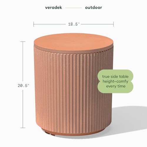 Image of Veradek Cooler Side Table - Outdoor Cooler Table and Ice Chest