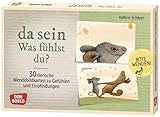  Da sein. Was fühlst du?: 30 tierische Wendebildkarten zu Gefühlen und Empfindungen. Stimmungen benennen und den Umgang mit Emotionen in Alltagssituationen erlernen. Impulskarten ab 3 Jahre