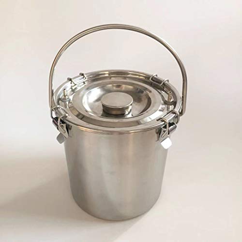 Extractor de leche eléctrico portátil 5L con cubiertas de pezón acero inoxidable miniatura 4