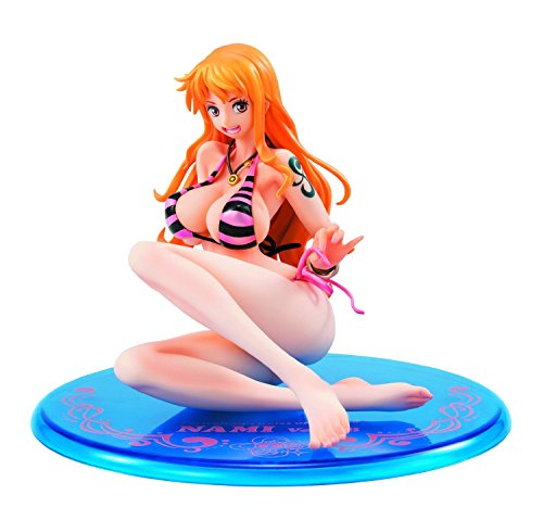 Megahouse One Piece: Portrait of Pirates: Nami Ex Model PVC Figure Statue (Pink Bikini Version) [sAi]