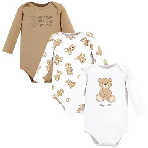 Image of Hudson Baby Unisex Baby Cotton Bodysuits