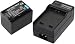 Produktbild Akku (baugleich NP-FV70) + Ladegerät SET für die Sony Sony HDR CX410VE CX280E CX220E CX115E CX190E CX200E CX210E CX250E CX260VE CX570E CX730E CX740VE PJ780VE PJ650VE PJ420VE PJ320E PJ220E PJ200E PJ260VE PJ580VE PJ740E PJ10E XR260VE TD30VE TD20VE DCR SX21E SX65E SR21E inklusive Kfz- / Autoladegerät