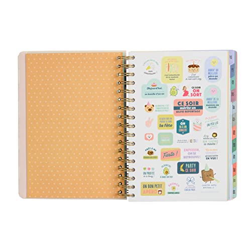 Mr.Wonderful Wonder 2023-2024 Daily Diary Pink - Every Day Will Be My Day, Multi-Coloured - Multi-Coloured, a5 - Image 3