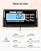 VEVOR 880Lbs x 0.2Lbs Livestock Scale Shipping Scales Large Platform 40.6x20.9Inch Stainless Steel Vet Scale Industrial Floor Scale Large Animal Dog Pig Scale Goat Weight Scale Pet Digital Scale