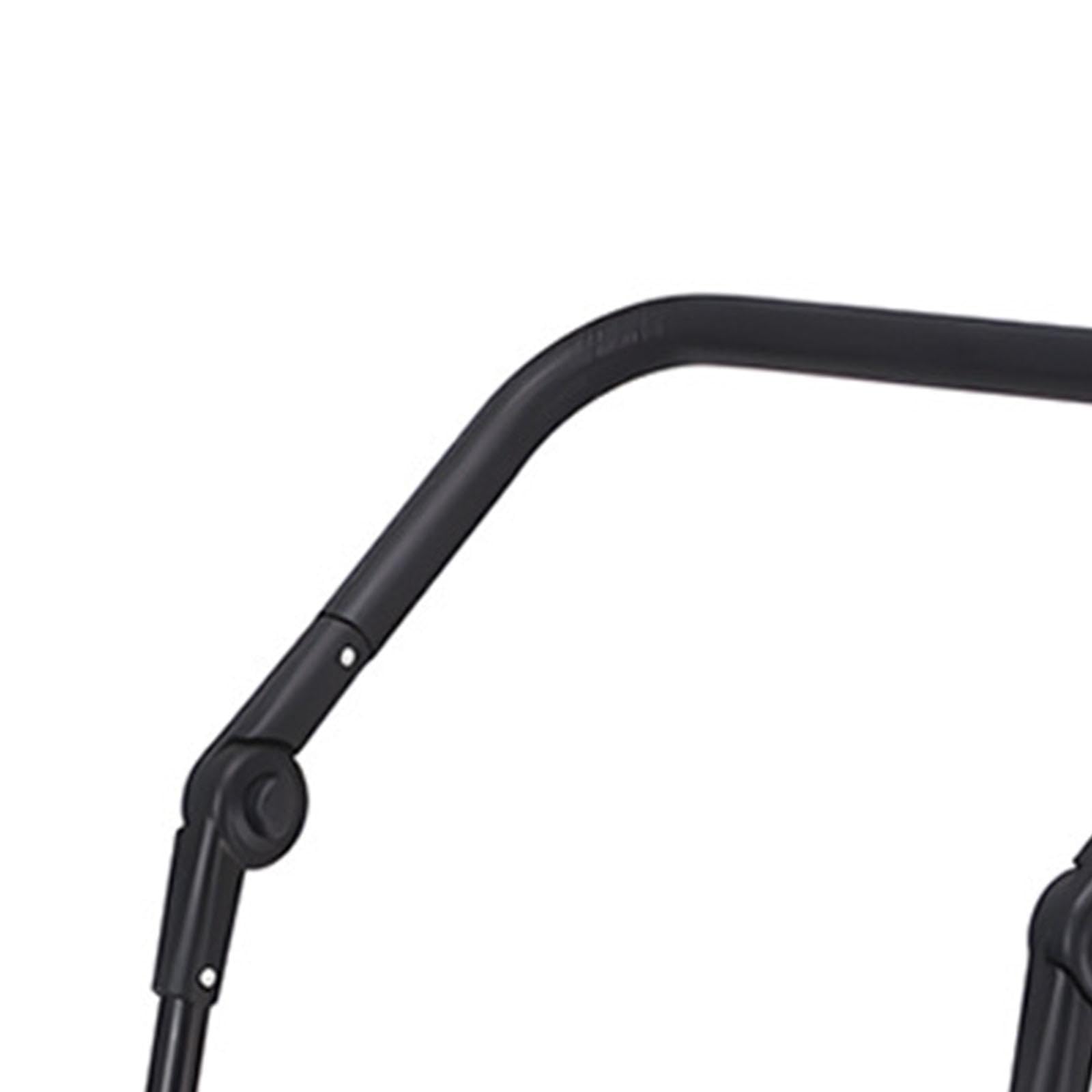 perfk Mango de Empuje para Carro Plegable, Accesorio para Mango de Carro de Acampada, Carro utilitario Plegable y extraíble, Mango para Carrito de Playa