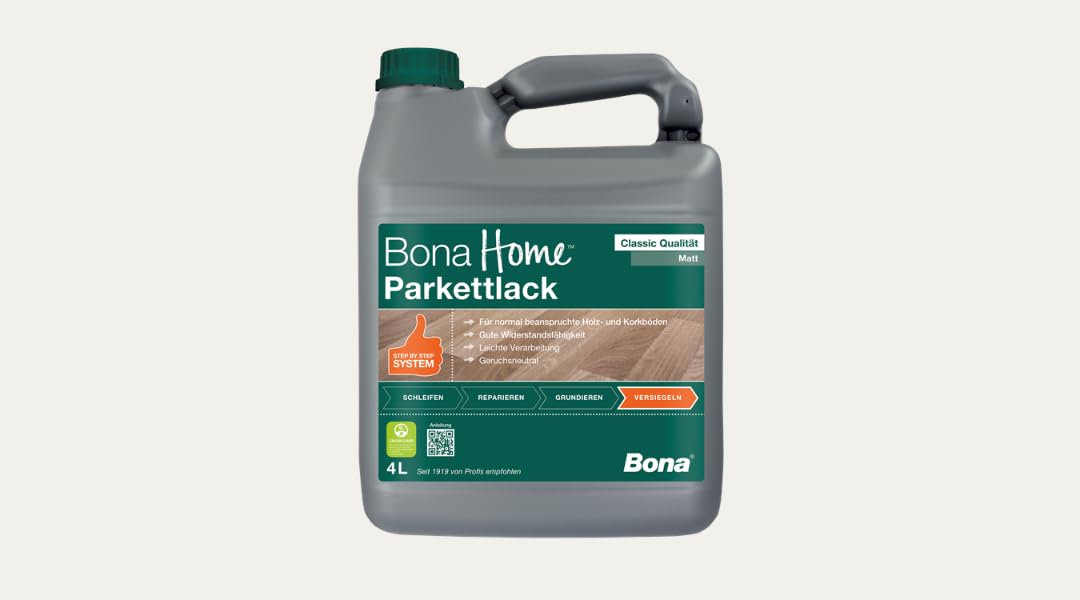 Bona Home Classic - Barniz para parqué (4,0 L)