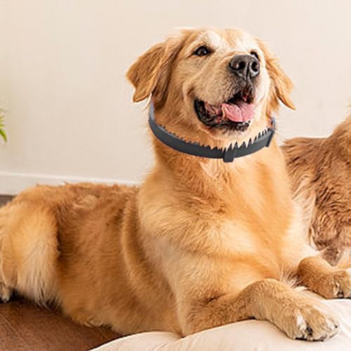 Beruhigendes Halsband für Hunde, beruhigendes Halsband für Hunde, langanhaltende Entlastungshalsbänder, 4 Stück, mit verstellbarer Länge bis zur Trennung – beruhigendes Zubehör für Haustiere