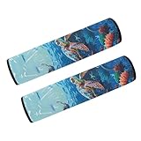 Cugasmaru Turtle Wheelchair Armrest Covers Cute Wheelchair Parts Accessories Portable Mobile Arm Support for Office Transport Chair Mobility Scooter Gift for Women Men