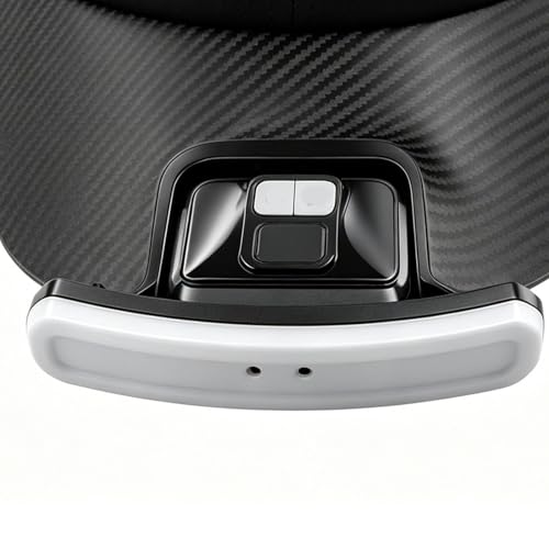 Gorra con linterna LED recargable y sensor de onda con ángulo ajustable a 180 grados 6