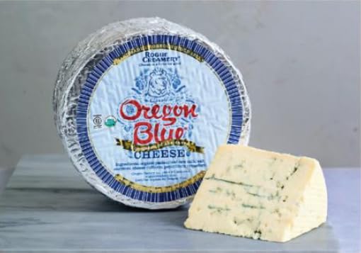 Organic Blue Cheese Oregon - About 2.5 lb Half Wheel