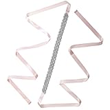 JEDER ANLAUF - Bling Schärpe Gürtel passt zu den meisten Frauen und Mädchen gleichermaßen sowie perfekt für alle Gelegenheiten wie Hochzeit, Party, Abschlussball, Abend und andere formelle Anlässe, und informelle Anlässe