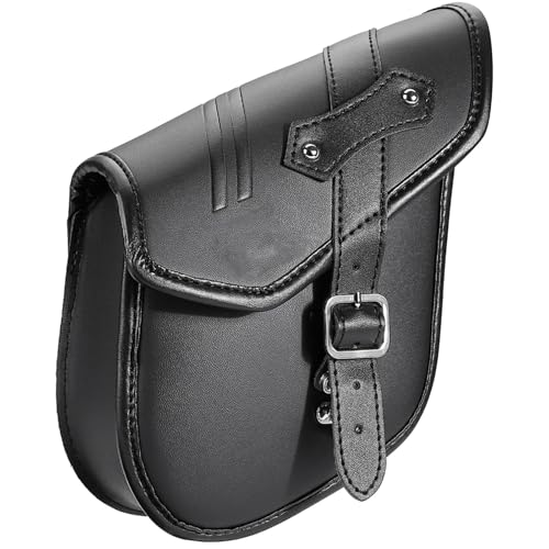 Sacoche latérale en cuir rétro pour Harley Davidson Sportster 883 1200 et Dyna