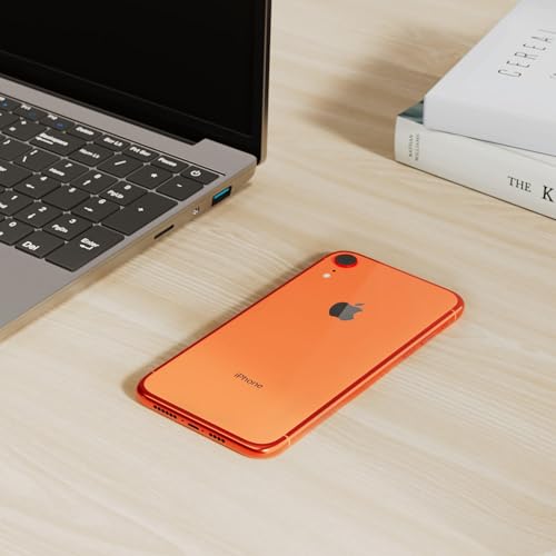 Image of Apple iPhone XR, US Version, 256GB, Coral - T-Mobile (Renewed)