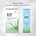 K-Y Natural Feeling with Aloe, Water Based Lube for Sex, Sex Toy & Anal Lube, Non-Sticky Personal Lubricant, Condom-Friendly, pH-Friendly, Travel Size Lubricant, 2.5 Fl Oz