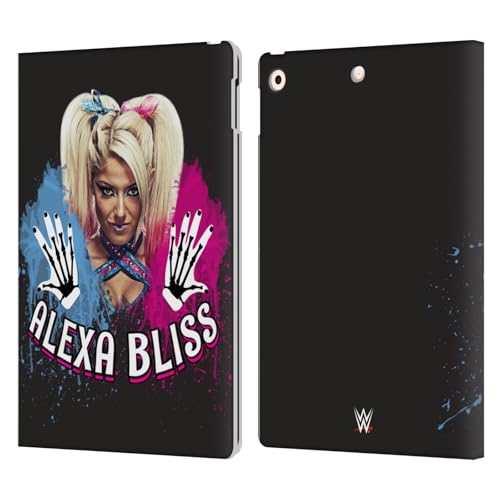 Étui WWE Alexa Bliss pour iPad 10.2 housse simili cuir avec rangements