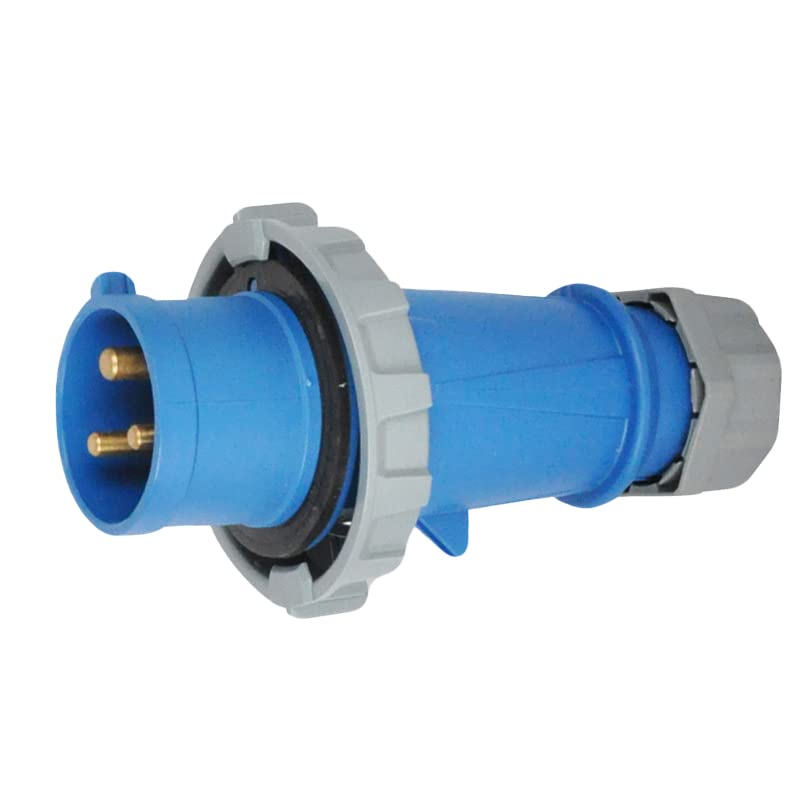 IEC60309 Waterproof Industrial CEE Connector Plug 3Pin 16A 230V 2P+E IP67