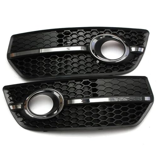 Grille antibrouillard pare-choc avant nid d'abeille Audi Q5 1 Pair