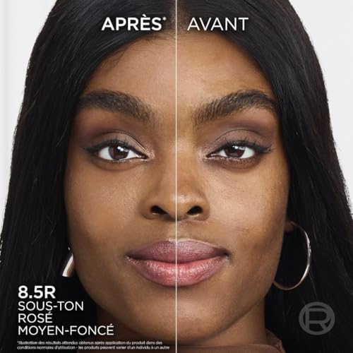 'oréal Paris Accord Parfait Fond De Teint Unifiant Sur Mesure 8.5 R Noix De Pécan 30 Ml - vue 5