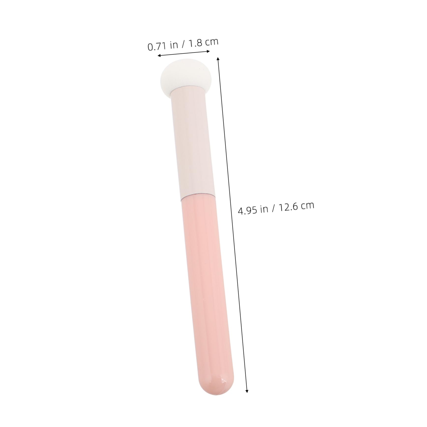 WRITWAA Mushroom Head Concealer Brush Dual-use Dry Wet Makeup Brush Round Foundation Blender for Women