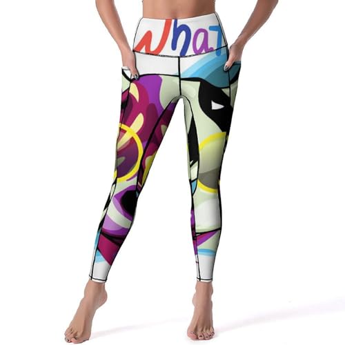 Legging femmes pantalon de sport yoga taille haute taille S pour fitness