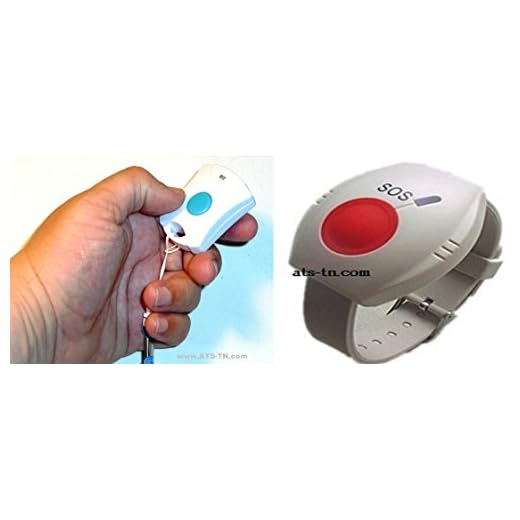 Medical Alert System - NO Monthly FEES - Includes Necklace Panic Button and Waterproof Wrist Wireless Help Buttons - Elderly Home Help Alarm Life Monitor