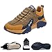 Produktbild Herren Orthopädischer Komfort Sneaker Wasserdicht Air AIP Walking Tennis Bequeme Weite Schuhe Neutral Laufschuhe, khaki, 43.5 EU