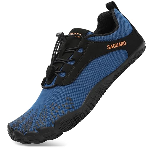 SAGUARO Zapatos Barefoot Five Fingers Azul 41