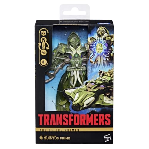 Transformers Age of the Primes Deluxe Class Figurine The Thirteen: Quintus Prime 14 cm - vue 4