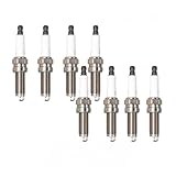2-8PCS Spark Plug LDK7RTII Double Iridium Candle Compatible For