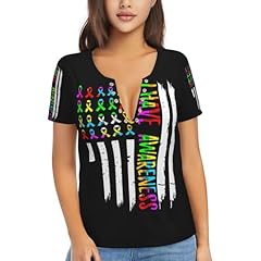 Vintage America Flag I Have Autism Awareness