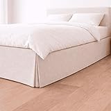 Donegal Collections Cubre Canapé Cama 150x190/200 cm Piedra Late - Funda Somier Cubre Canapé Ajustable - Faldon Cama Transpirable y Antideslizante 50% Algodón 100% Fabricado en España