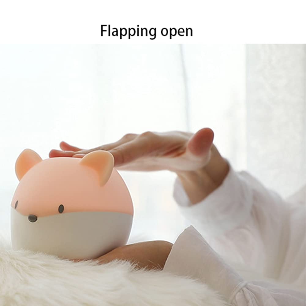 Piccola Luce Notturna Divertente per Topi, Luce Kawaii sicura e Durevole e compagna Luminosa, Adatta per l'alimentazione del Bambino e Il Cambio del Pannolino