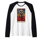 Halloween Horror Nights La Reina De Copas Tarot Card Raglan Baseball Tee