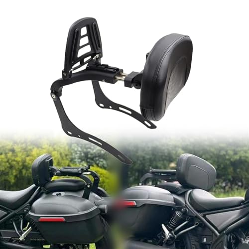 Sissy bar polyvalent avec porte-bagages pour Honda Rebel CMX500 CMX300, confort passager et pilote
