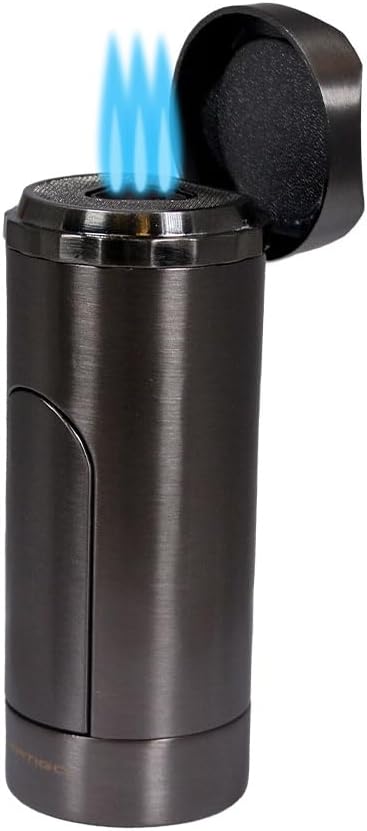 Vertigo King Triple Torch Lighter (Brass)