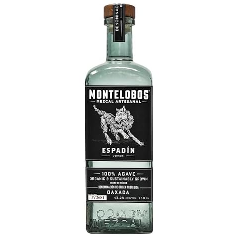 Montelobos Mezcal Espadin, 70 cl Bottle Cover