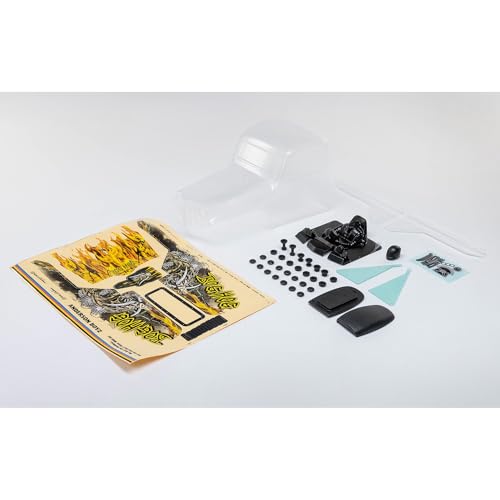 Losi Body Set Clear Bog Hog LMT Mega LOS240023 Car/Truck Bodies Wings & Decals by Losi - Image 2