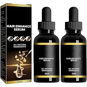Hair Growth Formula, 2pcs Hair Growth Serum, Hair Growth Oil, Anti-Hair Loss Essential Oil, Natural Hair Oils for Hair Growth Natural Hair Oils For Thinning and Damaged Hair
