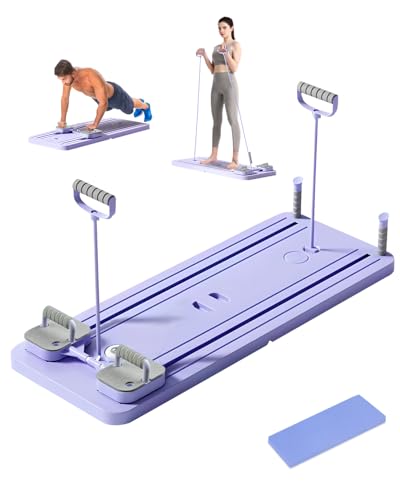 Rantizon Ab Roller Board - Pilates Board Full-Body Workout Trainer with Automatic Rebound Ideal for Core Strength and Abdominal Training Durable Pilates Board for Men and Women