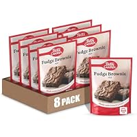 8-Pack 10.25-Oz Betty Crocker Ready to Bake Fudge Brownie Baking Mix