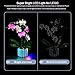 BrickBling Light Only, Compatible with Lego 10311 Orchid, LED Lighting Kit Compatible with Orchid 10311 (Lights Only, Not Come with Model) (Classic Version)