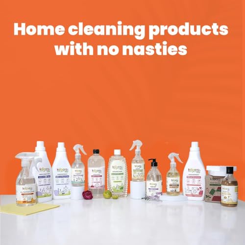 Image of Koparo Kitchen Cleaning Spray | Instantly Dissolves Grease & Oil Stains | Kitchen Cleaner for Chimney, Gas Stove, Microwave & Tiles | Plant-Based, Non-Toxic Spray for a Happy Kitchen & Planet | 400ml