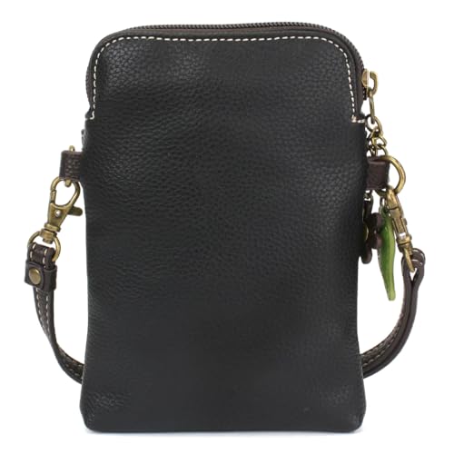 Chala Chickadee Bird Cellphone Faux Leather Crossbody Bag3