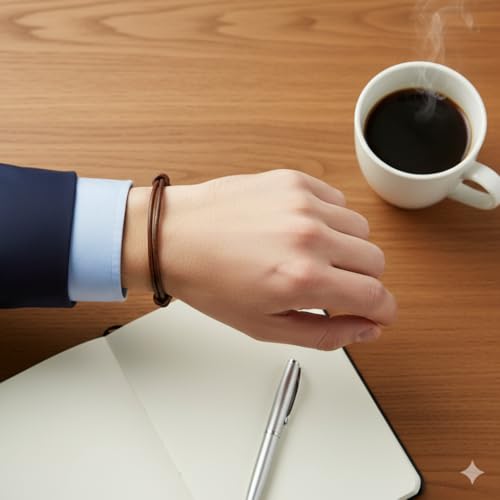 GENIQUE Adjustable Genuine Leather Bracelet