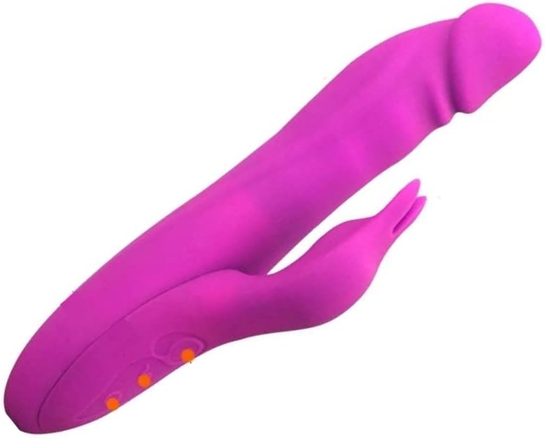 G-Spot Rabbit Vibrator Stimulator Silicone Vaginal Anal Dildo Massager for Women, with 8 Vibration3 Mode routaion