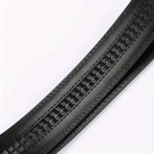 Fashion Men'S Belt Metal Buckle Belt Quality PU Leather Soft Belt With Cargo Pants Jeans2